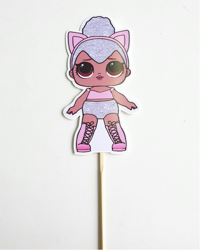 Топпер пластиковый Кукла Лол «Kitty Queen»