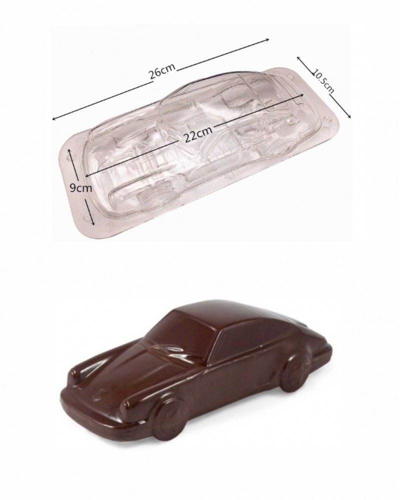 Форма для отлива шоколада, пластик «Порш Кайен»