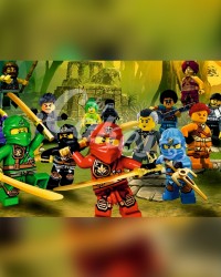 Вафельные картинки «Лего Ниндзяго»