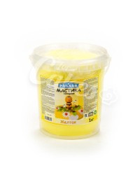 Сахарная мастика «Paknar» цвет Жёлтый, 1 кг
