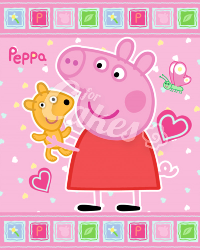 Вафельные картинки «Свинка Пеппа»