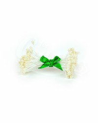 Жемчужные тычинки для цветов из мастики «Белые», Китай