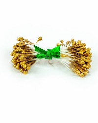 Жемчужные тычинки для цветов из мастики «Золото», Китай