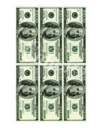 Вафельные картинки «Деньги»