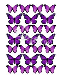Вафельные картинки «Бабочки»