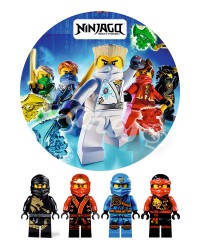Вафельные картинки «Лего Ниндзяго»