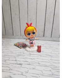 Сахарная фигурка из мастики кукла «LOL» в тельняшке , Казахстан