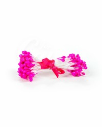 Жемчужные тычинки для цветов из мастики «Малиновые», Китай